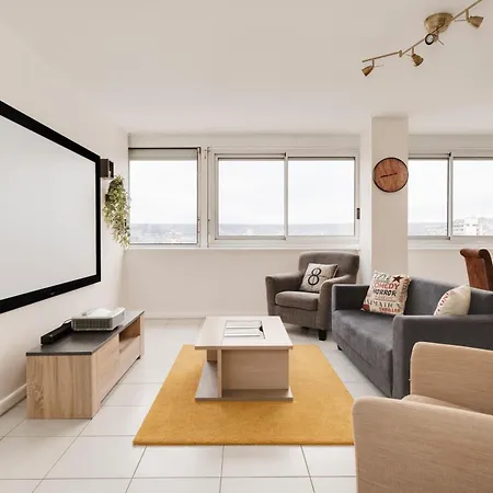 L 'entre Vue - Gare Congres - 6 Pers - Parking נאנסי